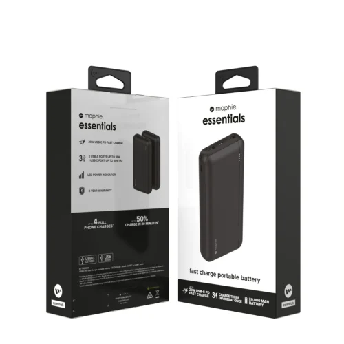Mophie – Batería Portátil 20,000mAh Mophie – Batería Portátil 20,000mAh