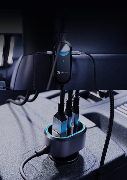 Klip Xtreme - Cargador para carro 100w