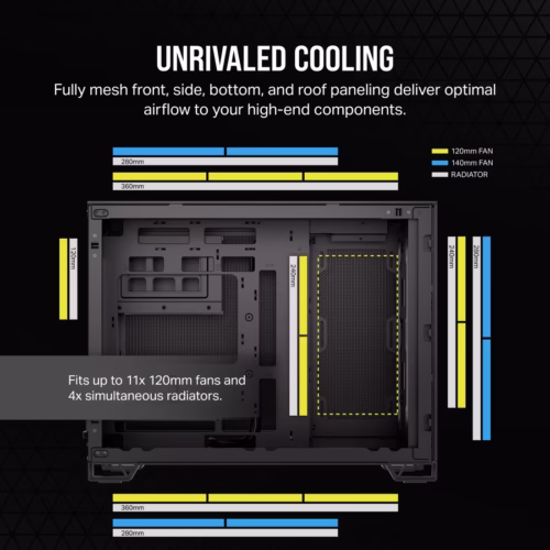 Corsair - 2500D AIRFLOW