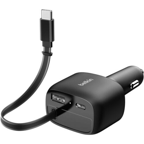 Cargador de coche USB retráctil Belkin Cargador de coche USB retráctil Belkin