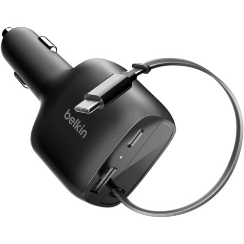 Cargador de coche USB retráctil Belkin Cargador de coche USB retráctil Belkin